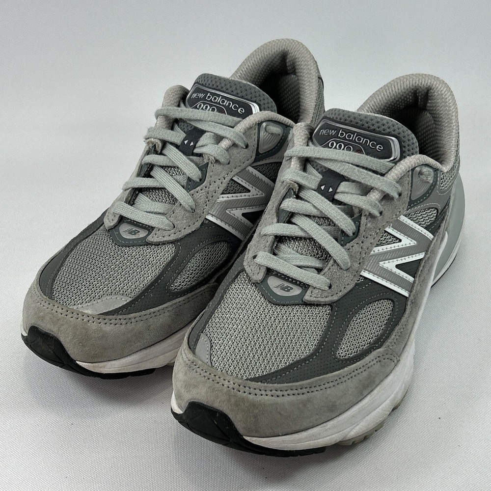 New Balance 990v6 Sneakers Women's Size 8.5D Grey White Athletic Running Shoes